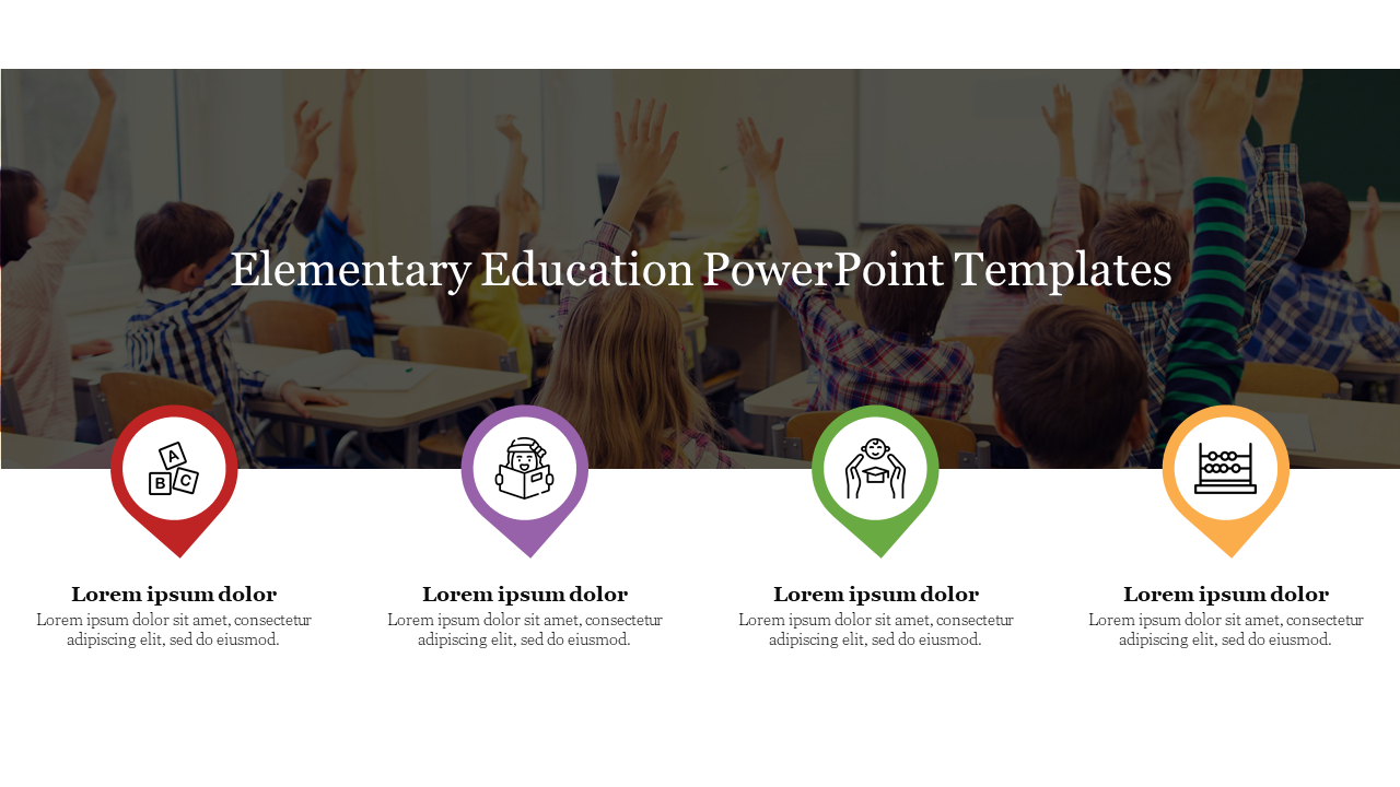 Elementary Education PowerPoint Templates